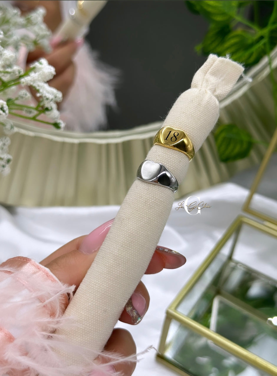 Chevalier “Cuore” liscio per mignolo