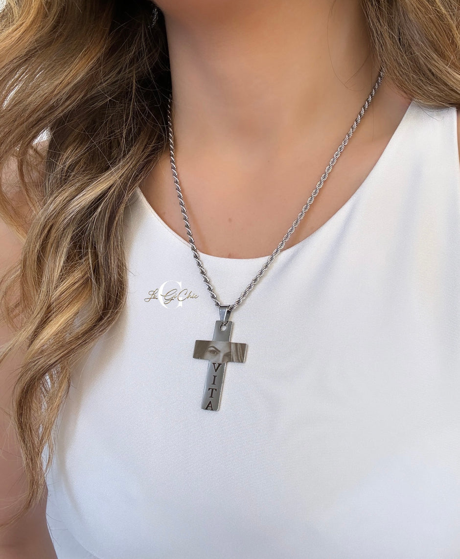 Collana “Amore&Fede” con FOTO