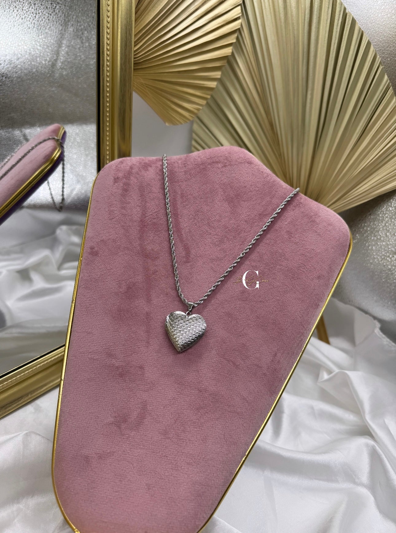 Collana “cuore” apribile con FOTO