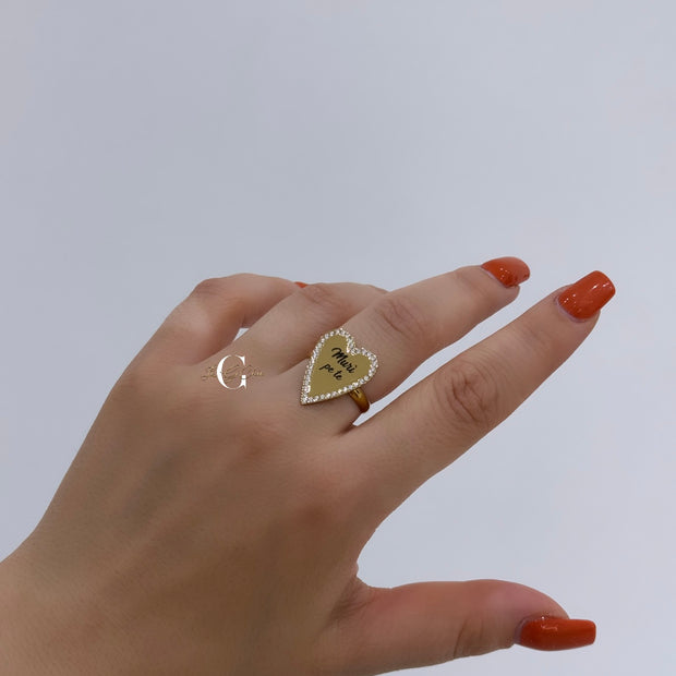 Anello “Cuore Diamond”