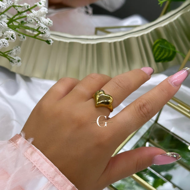 Anello “Cuore bomb”