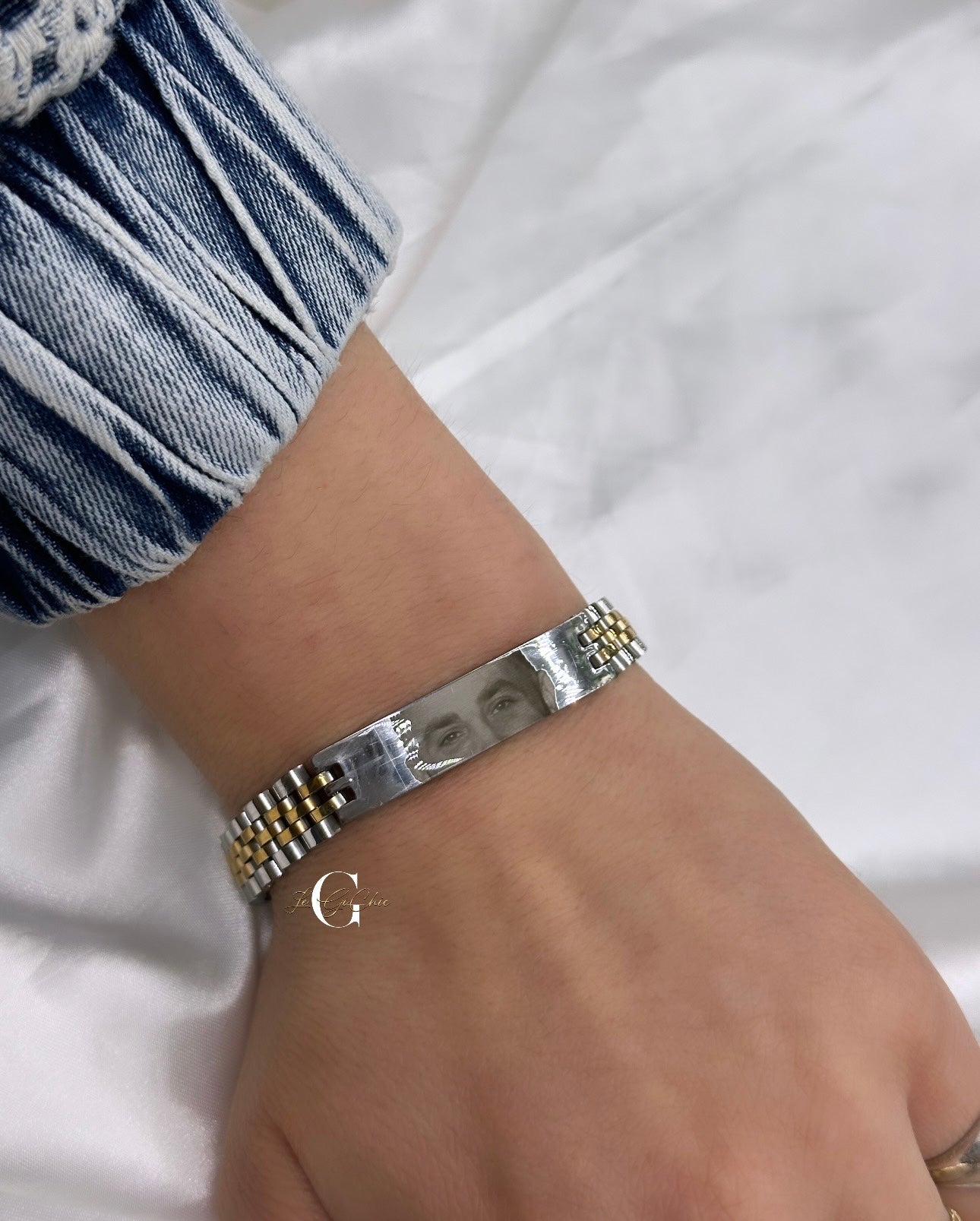 Bracciale Retrò In Pelle Blu | Disponibile! | Lucleon - Foto 11