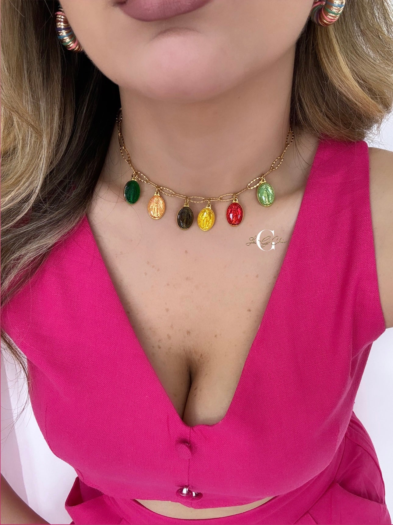 Collana “Madonnina RAINBOW”