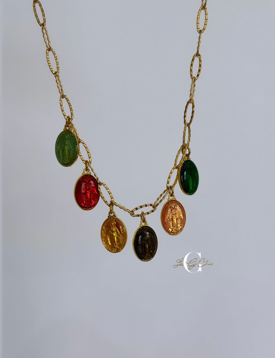 Collana “Madonnina RAINBOW”