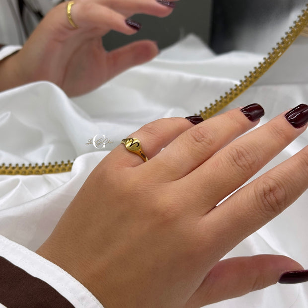 Anello “Sigillo tondo”