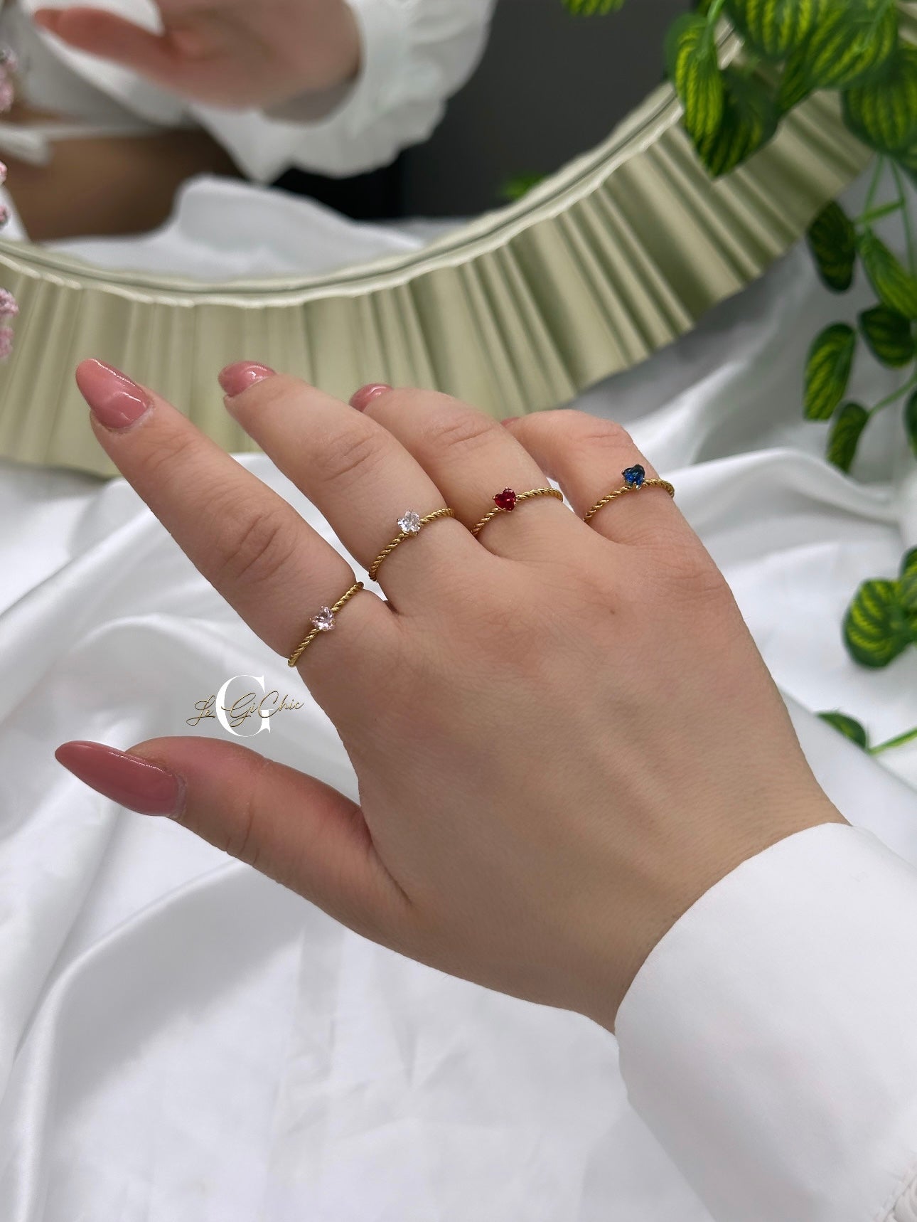 Anello “Torchon con cuore”