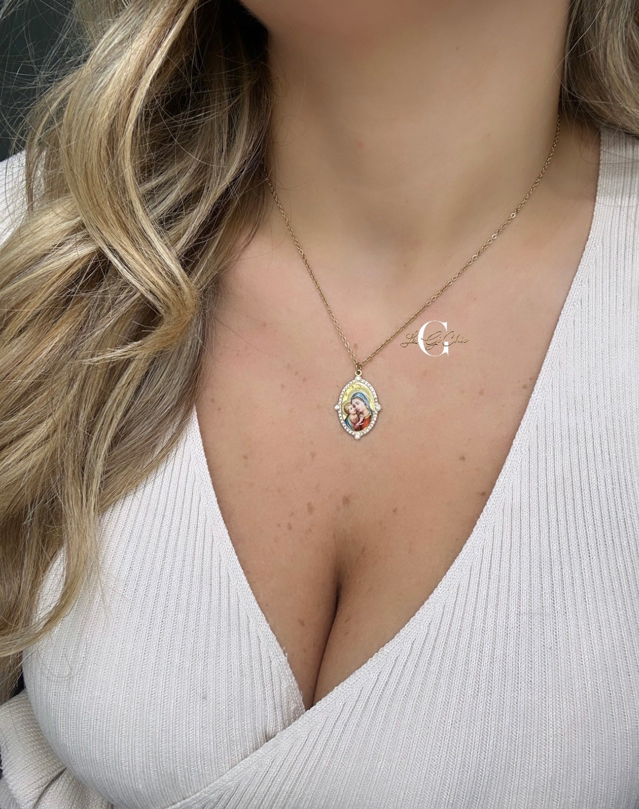 Collana “Madonnina e Gesù bambino”