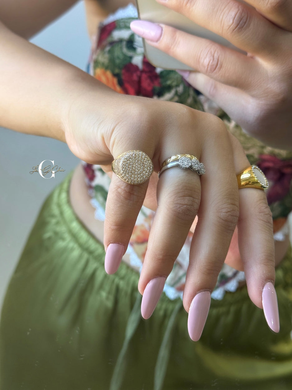 Chevalier “Tondo” con zirconi