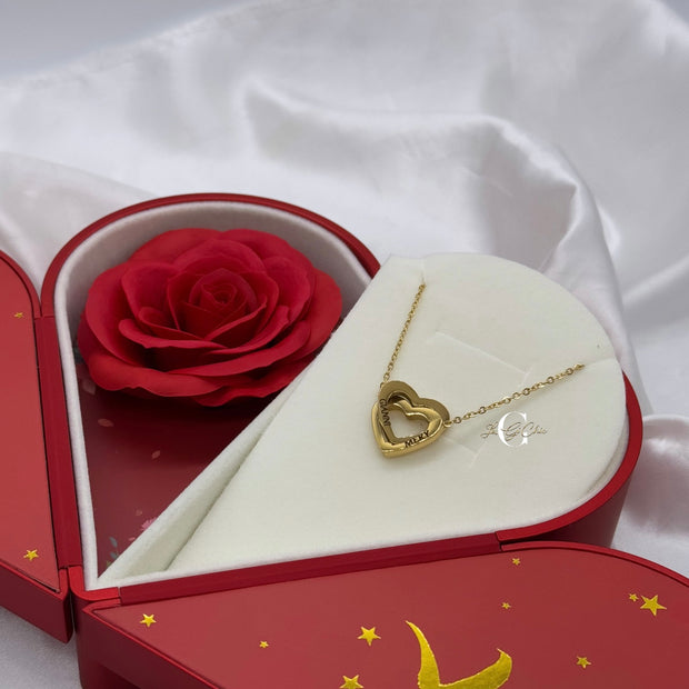 Collana “Due cuori uniti”