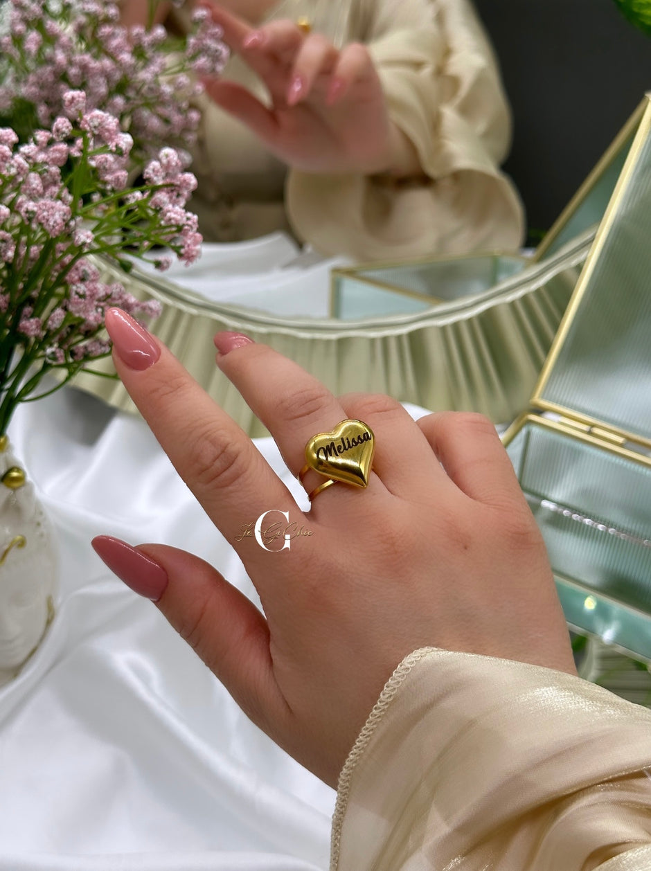 Anello “Cuore Bomby”