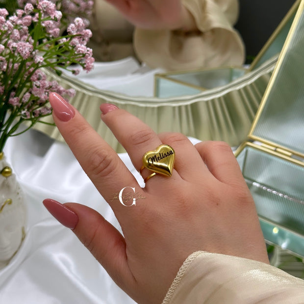 Anello “Cuore Bomby”