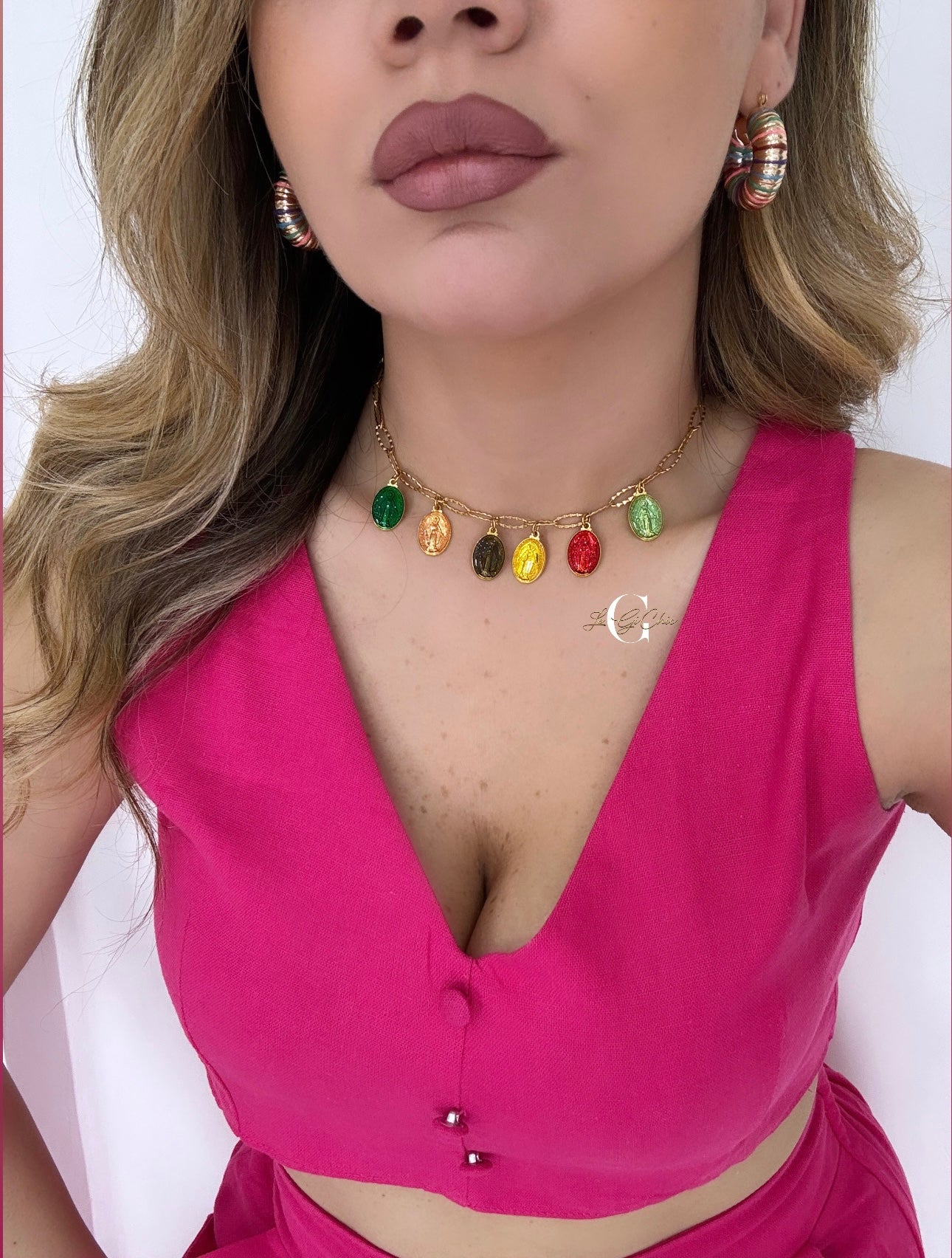 Collana “Madonnina RAINBOW”