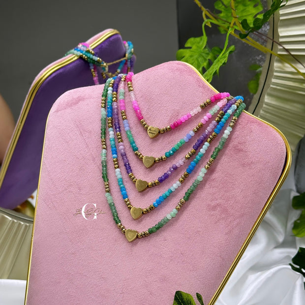 Collana “Heart & Colors”