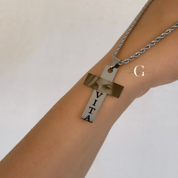 Collana “Amore&Fede” con FOTO