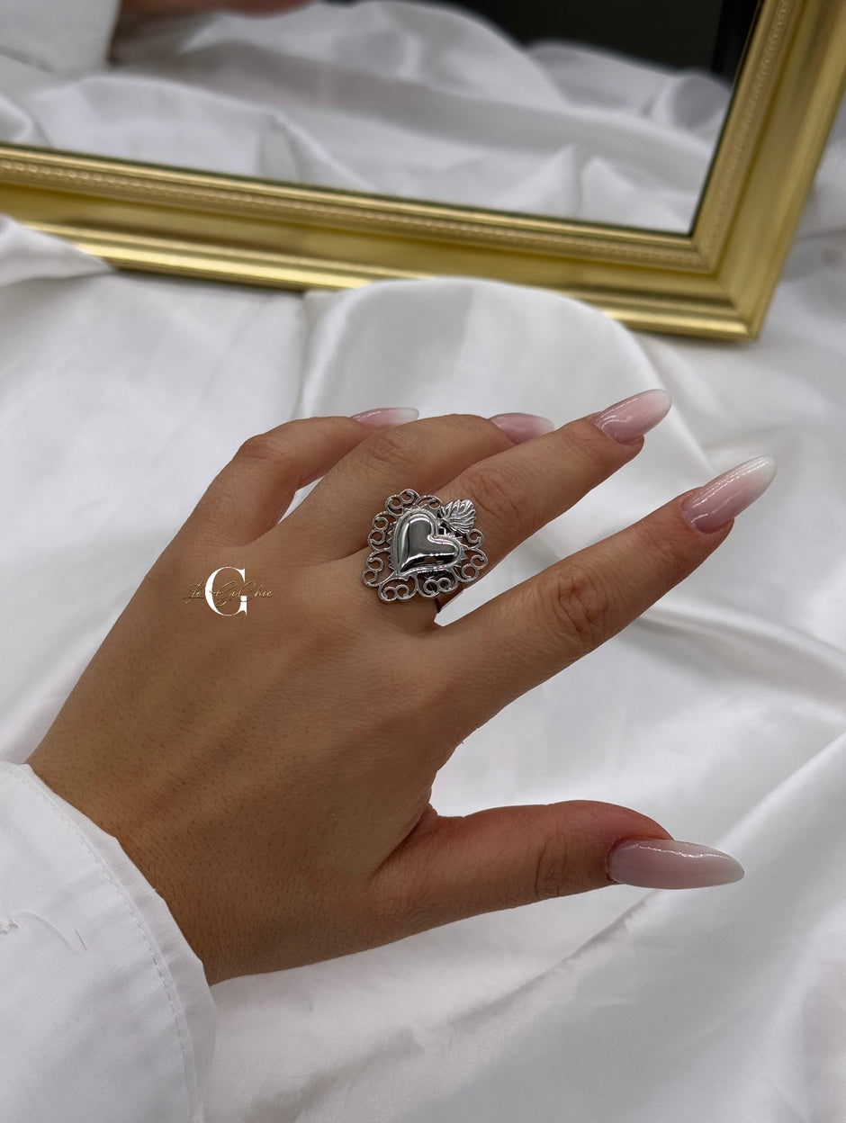 Anello “Cuore sacris”