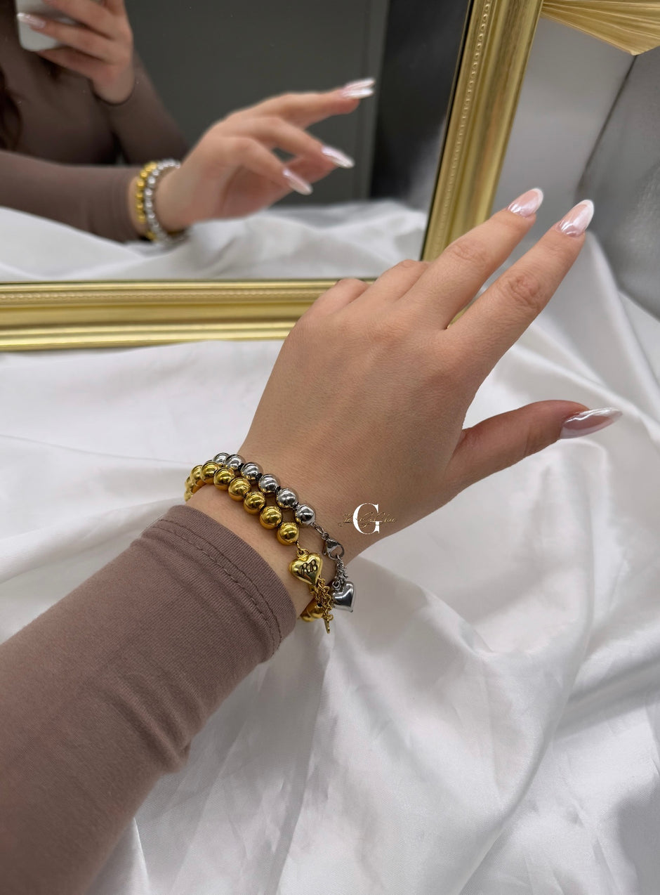 Bracciale “Sonaglio con cuore”