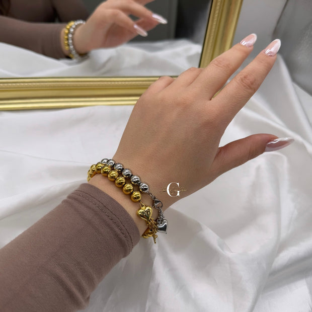 Bracciale “Sonaglio con cuore”