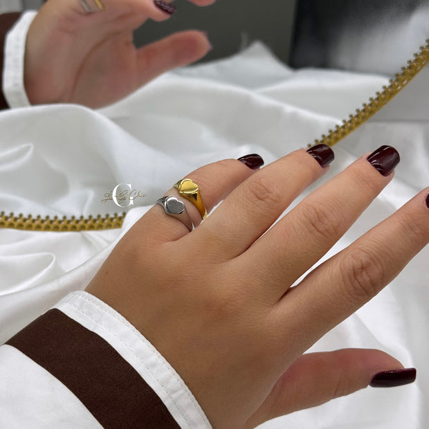 Anello “Sigillo con cuore”