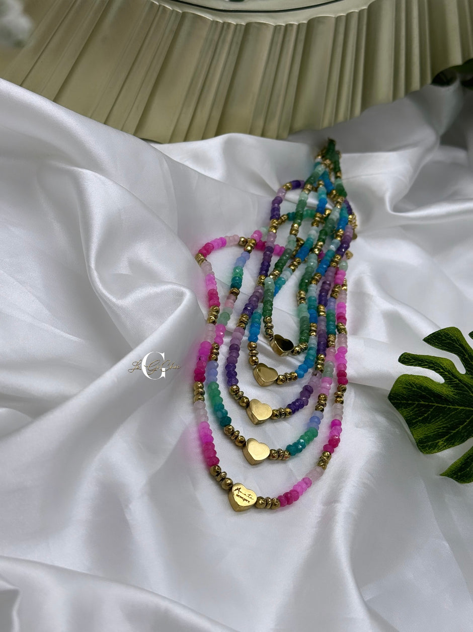 Collana “Heart & Colors”