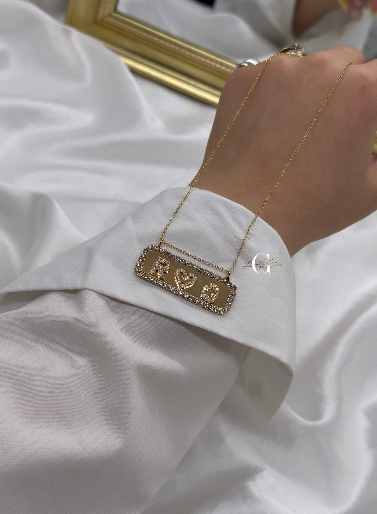 Collana “Targhetta Luxury”