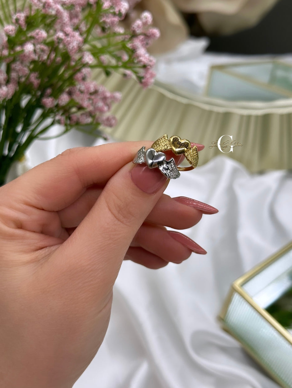 Anello “Cuore con ali”
