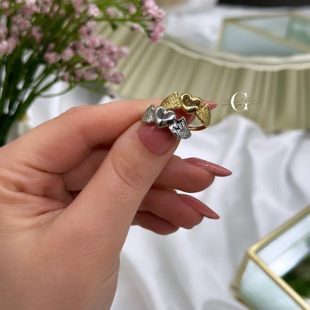 Anello “Cuore con ali”