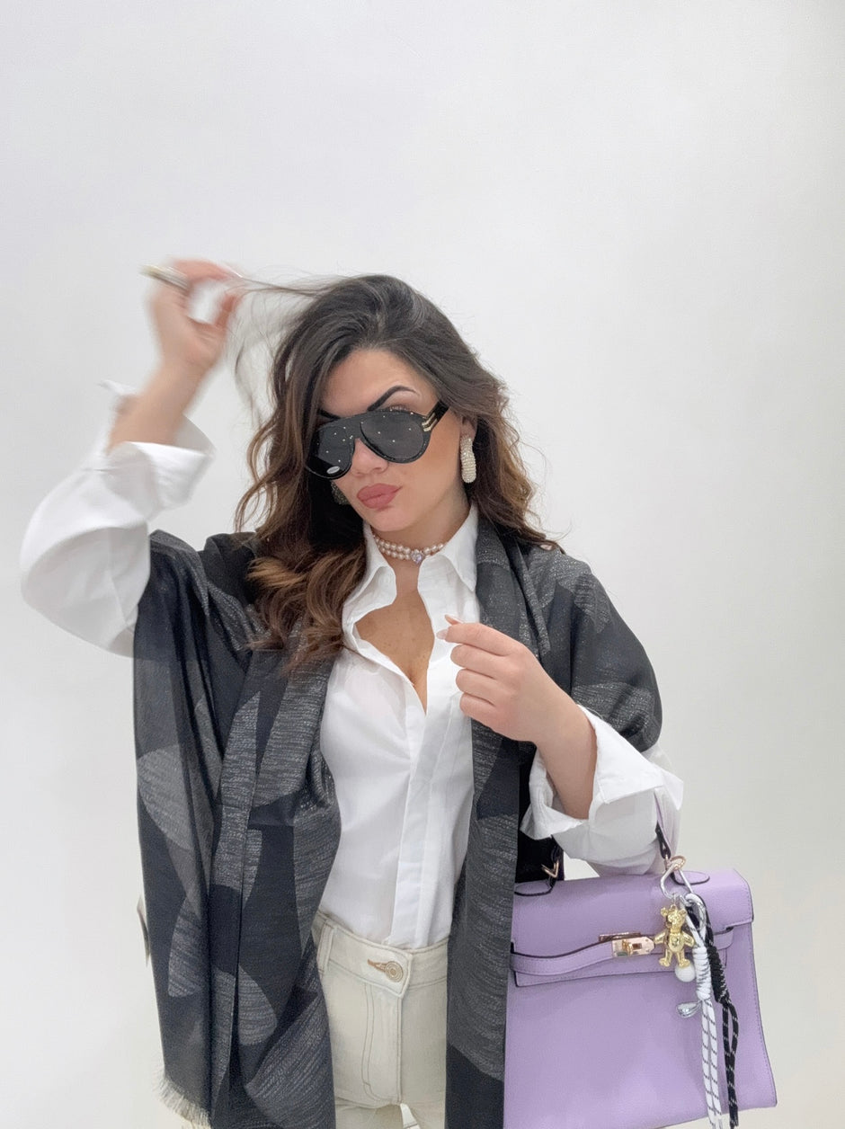 Borsa “Kelly con charms” modello grande