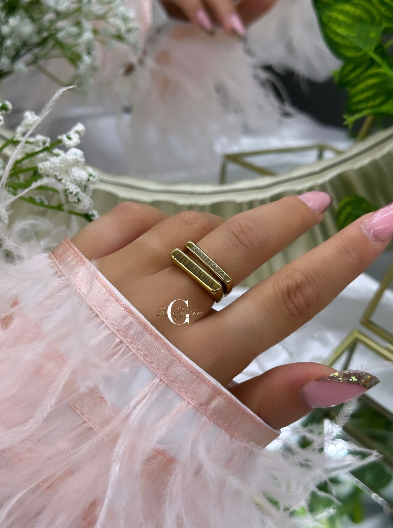 Anello “PLATE” big or small