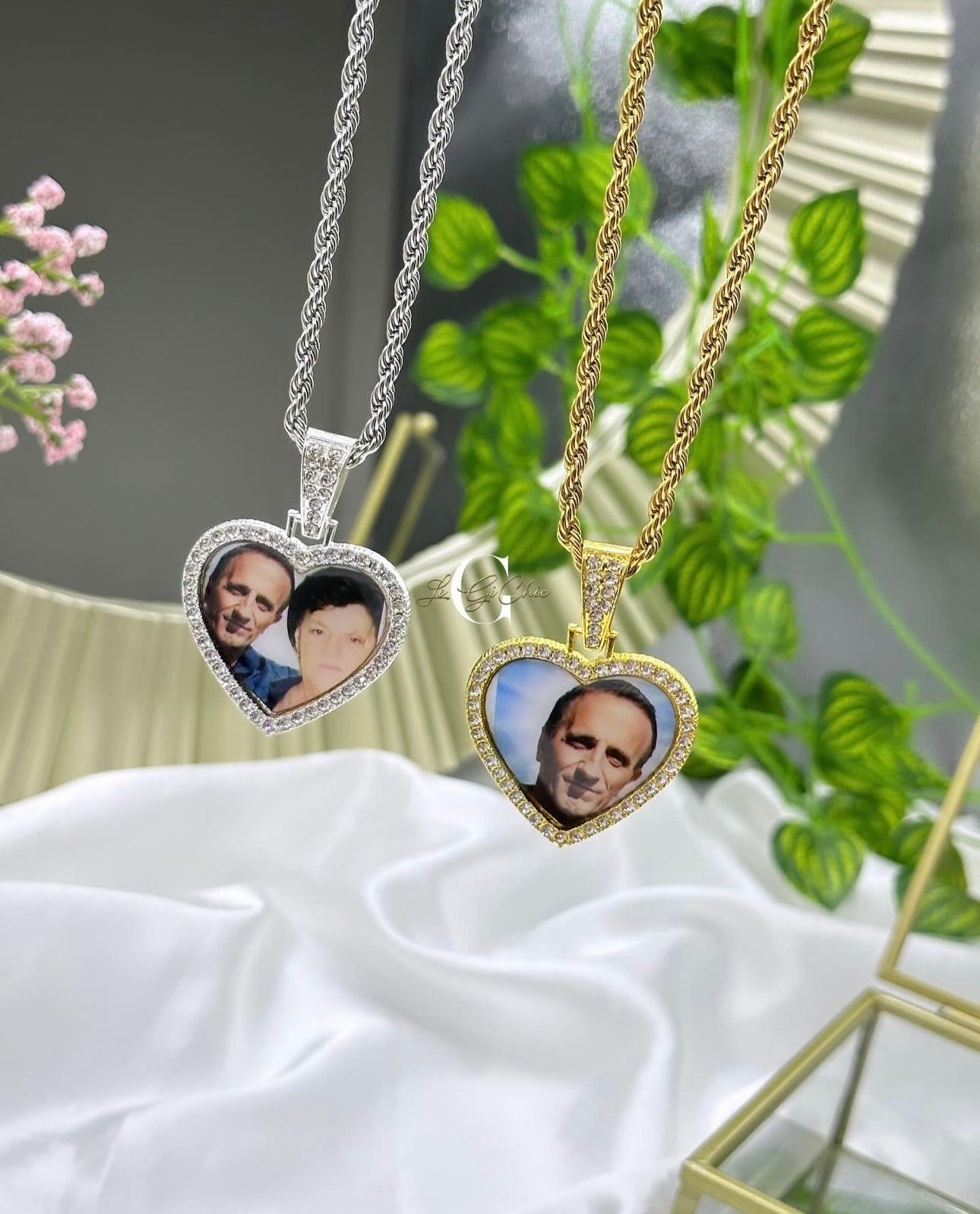 Collana con FOTO zirconata