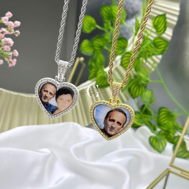 Collana con FOTO zirconata