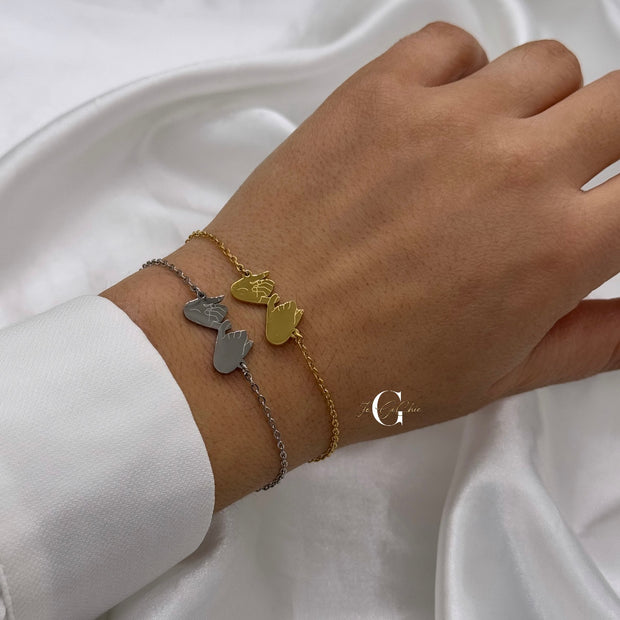 Bracciale “Promessa del mignolo”