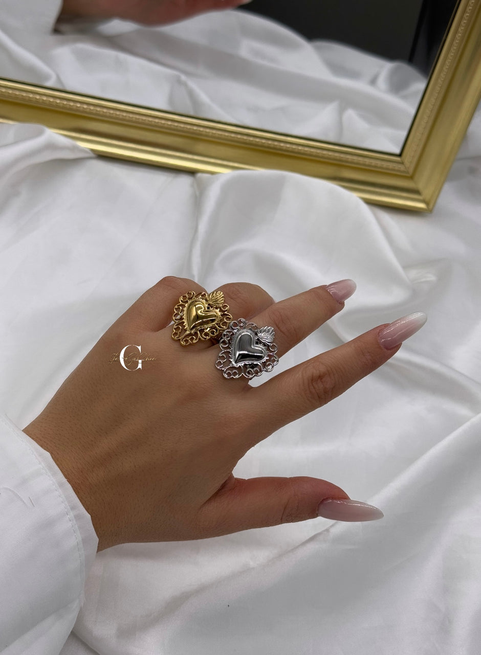 Anello “Cuore sacris”