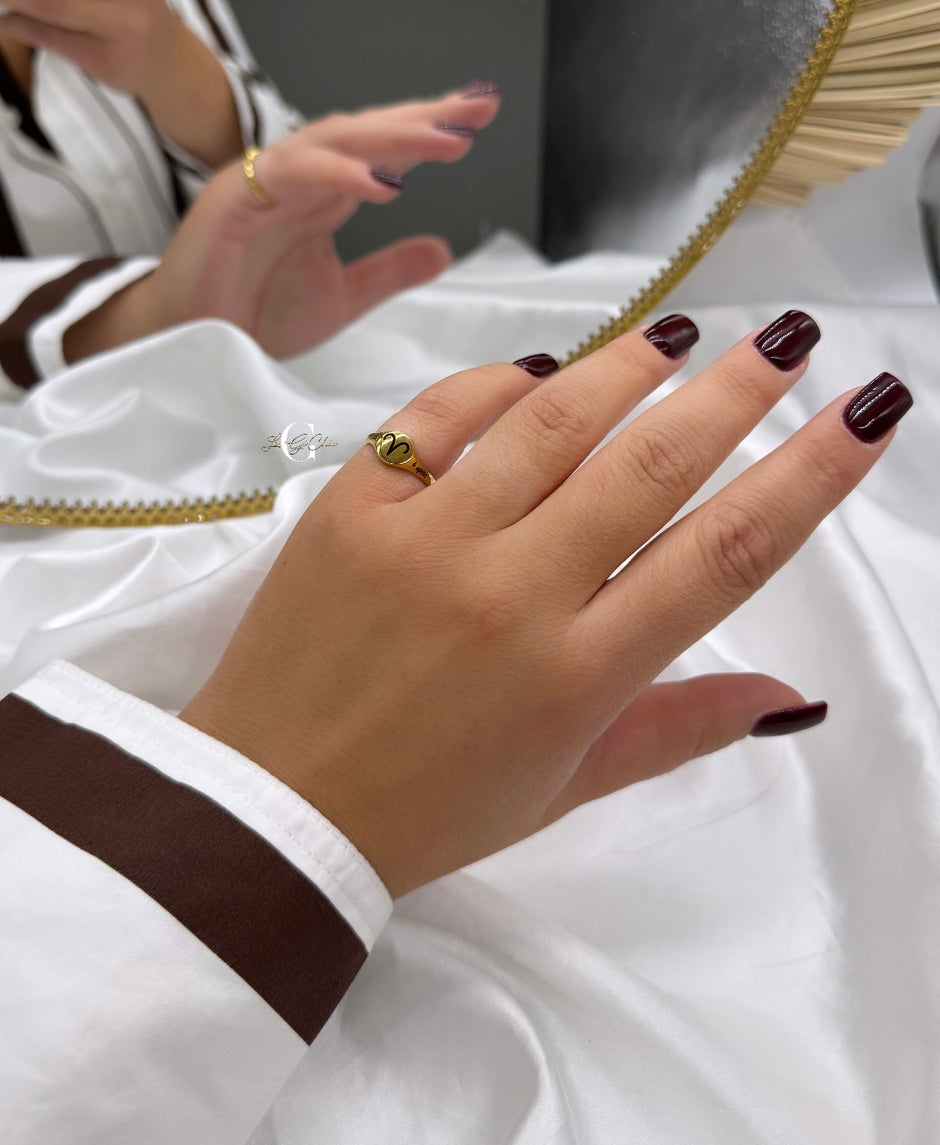 Anello “Sigillo tondo”