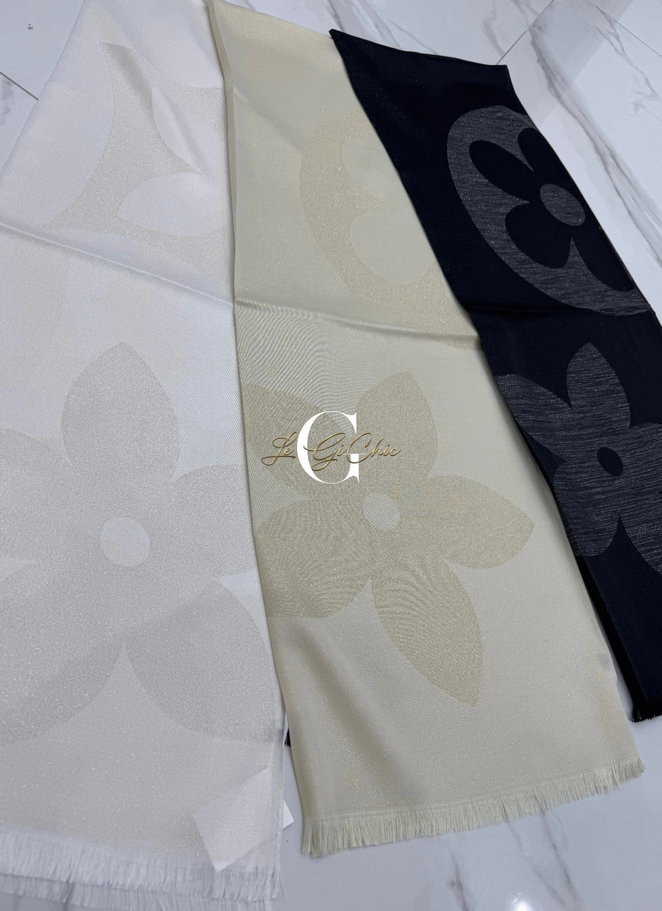Foulard estivo “LV” laminato