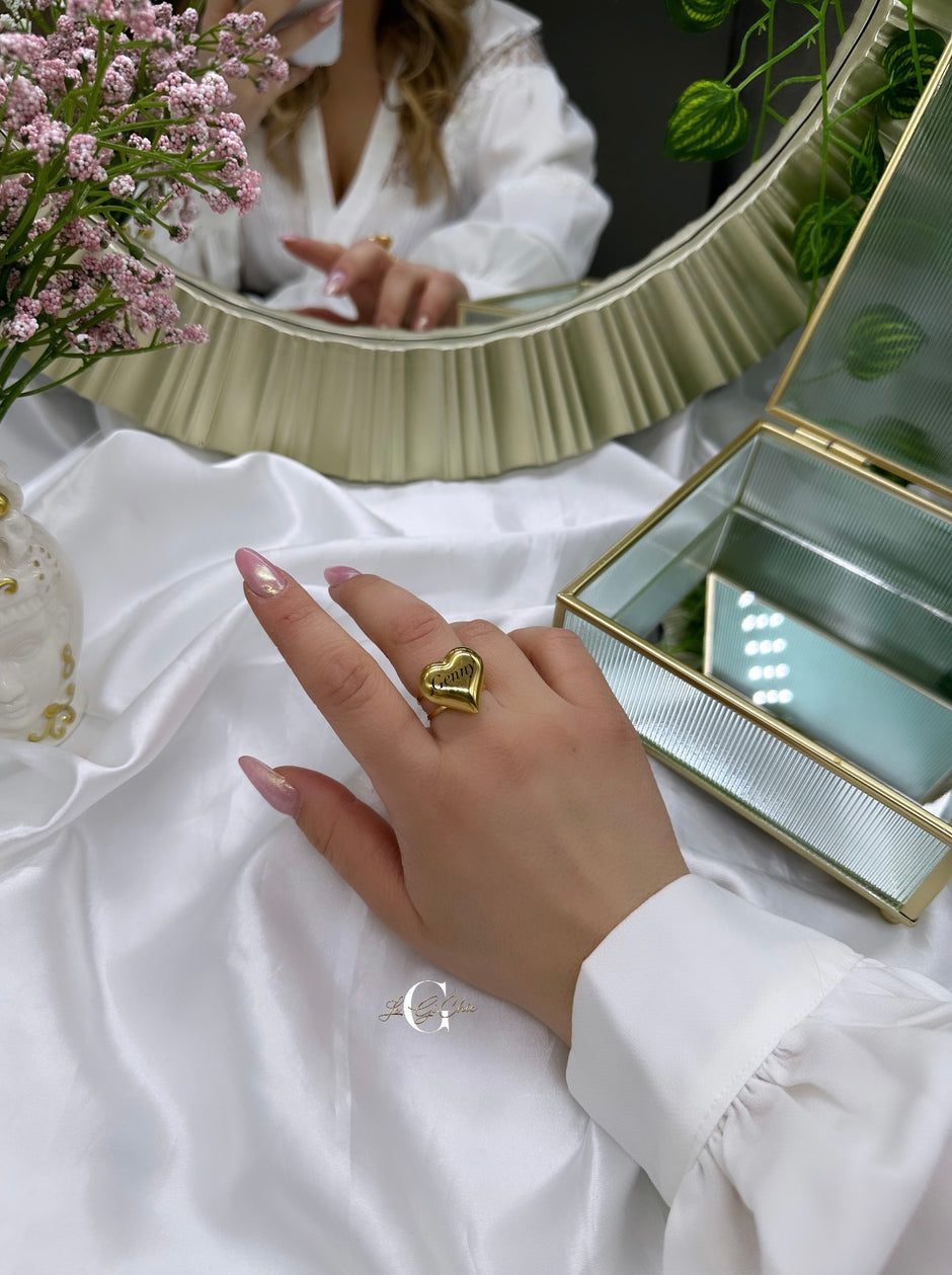 Anello “Cuore Bomby”