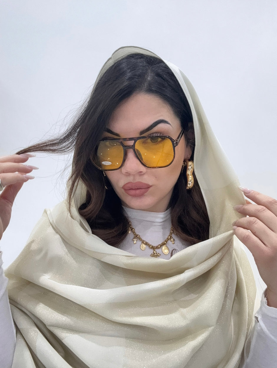 Foulard estivo “LV” laminato