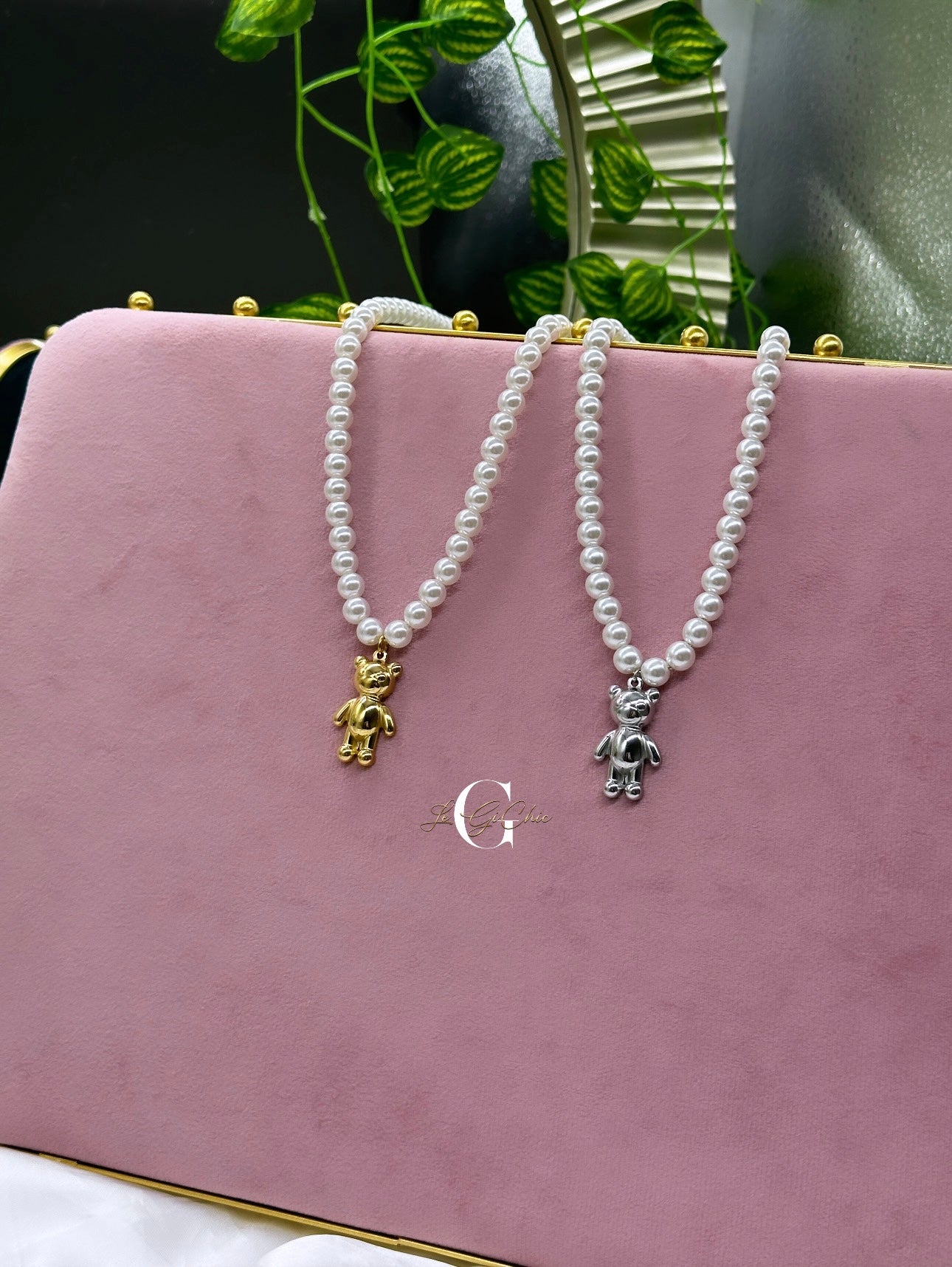 Collana “Teddy con perle”