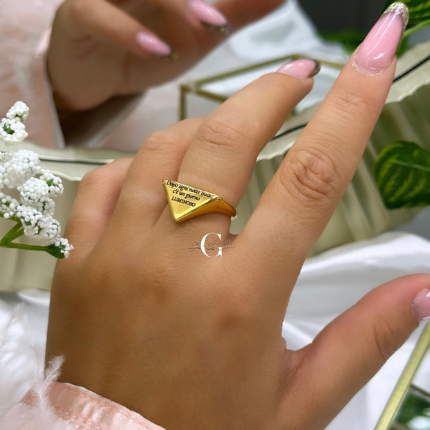 Anello “Triangle”