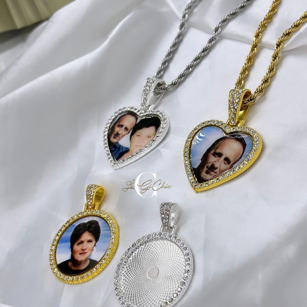 Collana con FOTO zirconata