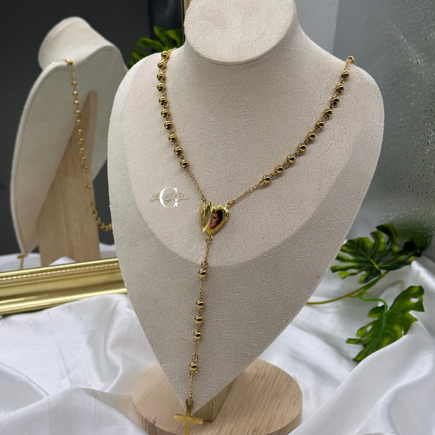 Rosario “Ball con cuore apribile” FOTO