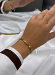 Bracciale “rigido con 3 cuori”