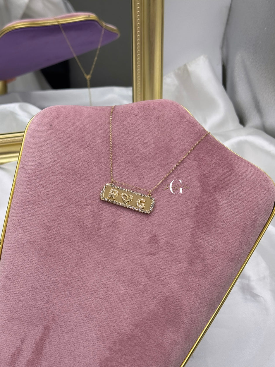 Collana “Targhetta Luxury”