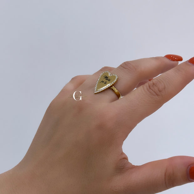 Anello “Cuore Diamond”
