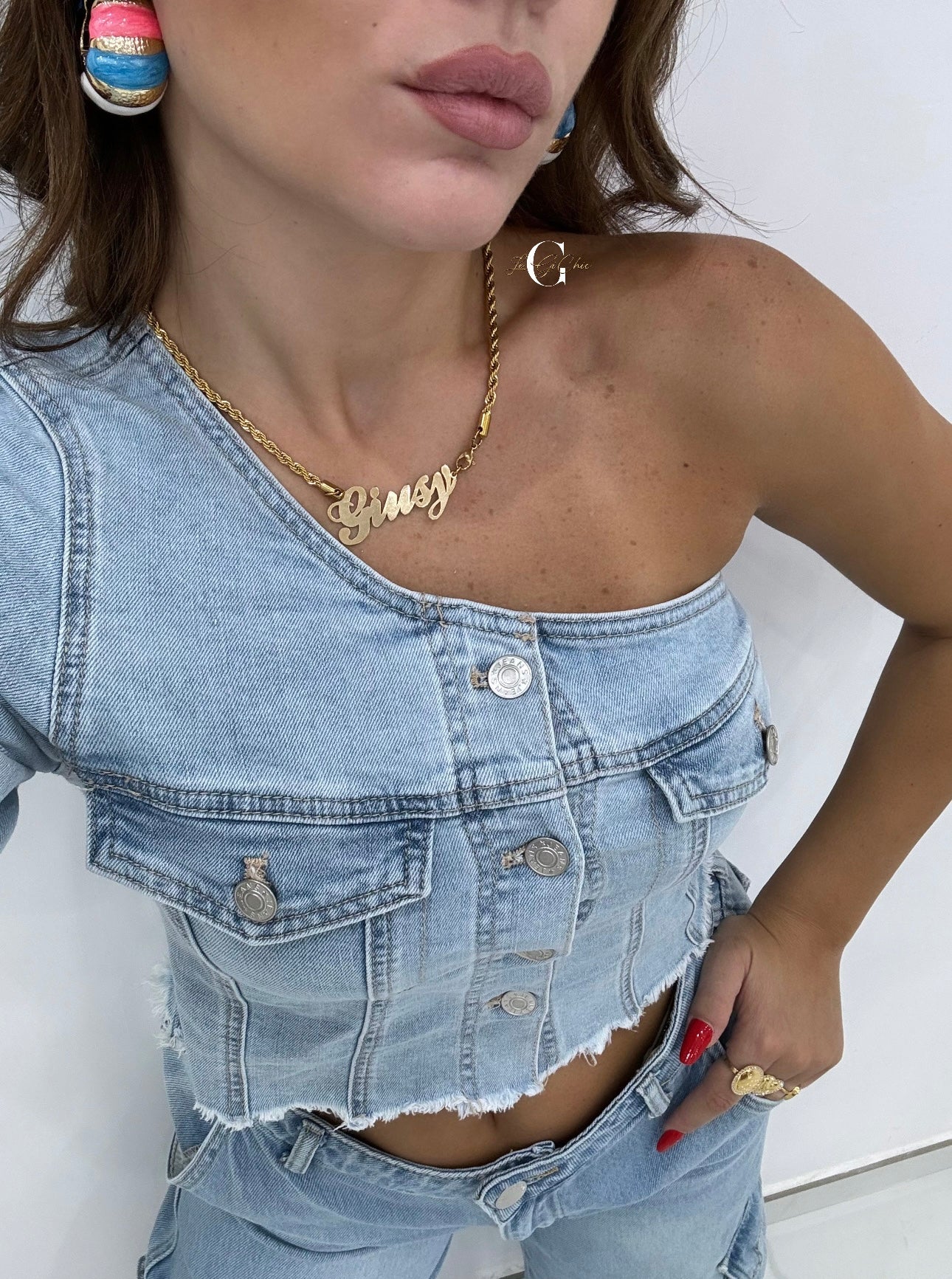 Collana “Funetta con NAME CLASSIC”