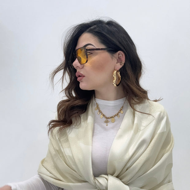 Foulard estivo “LV” laminato