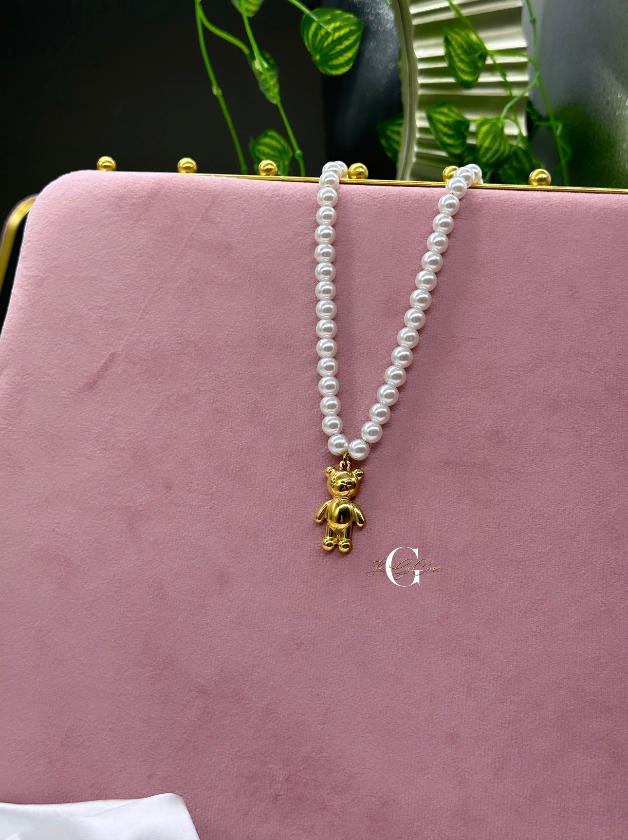 Collana “Teddy con perle”