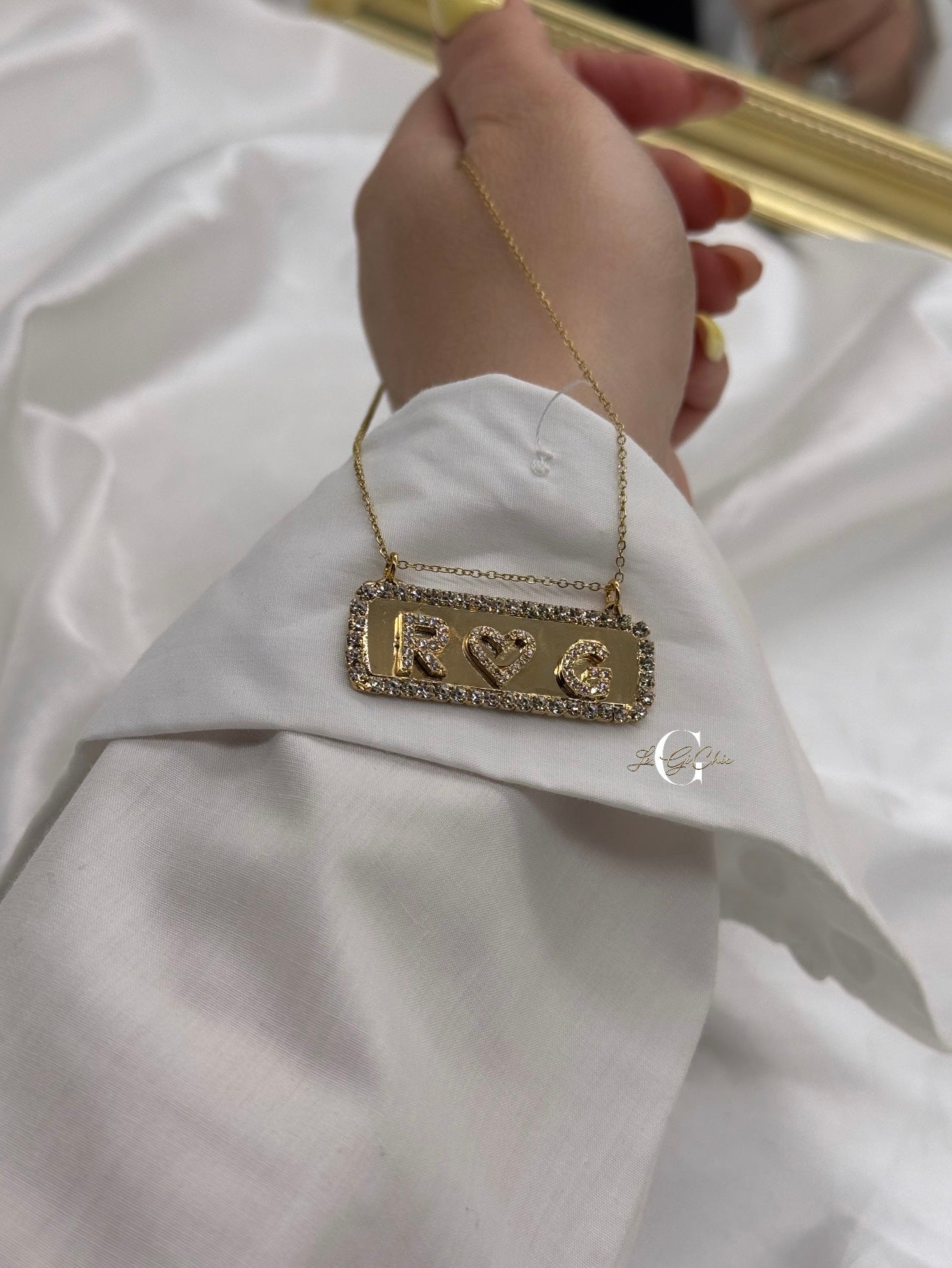 Collana “Targhetta Luxury”