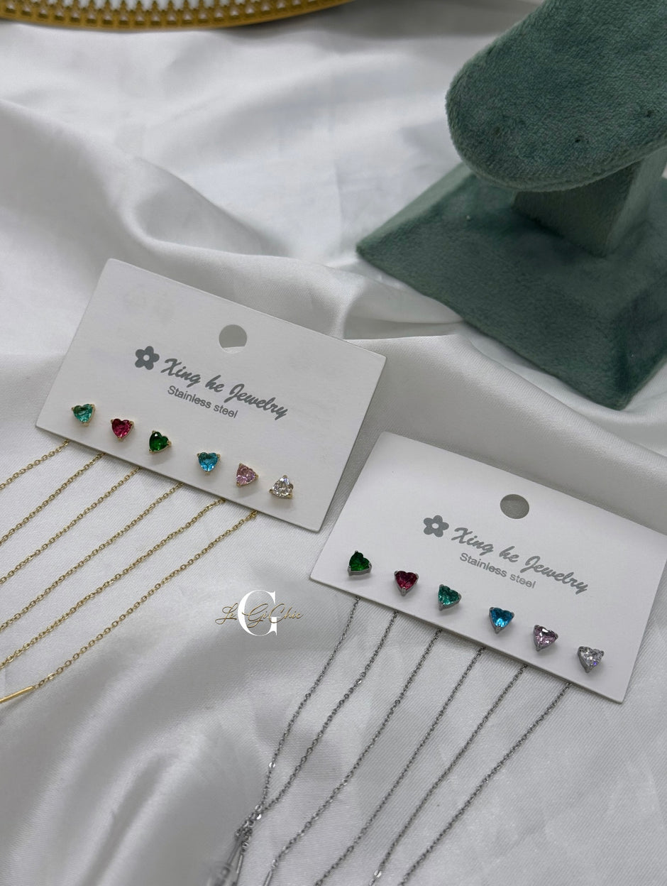 Set “Cuori sali e scendi”