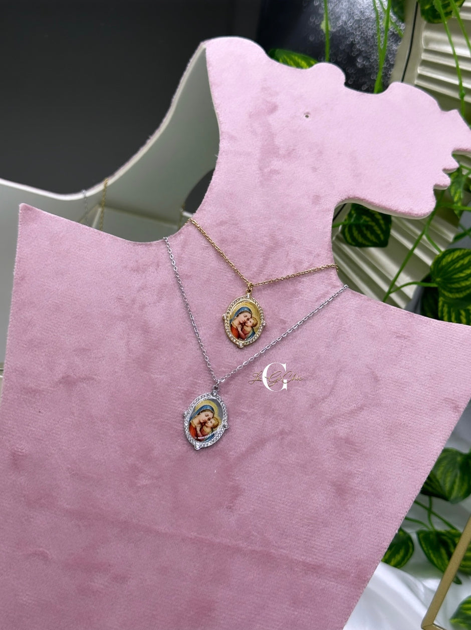 Collana “Madonnina e Gesù bambino”