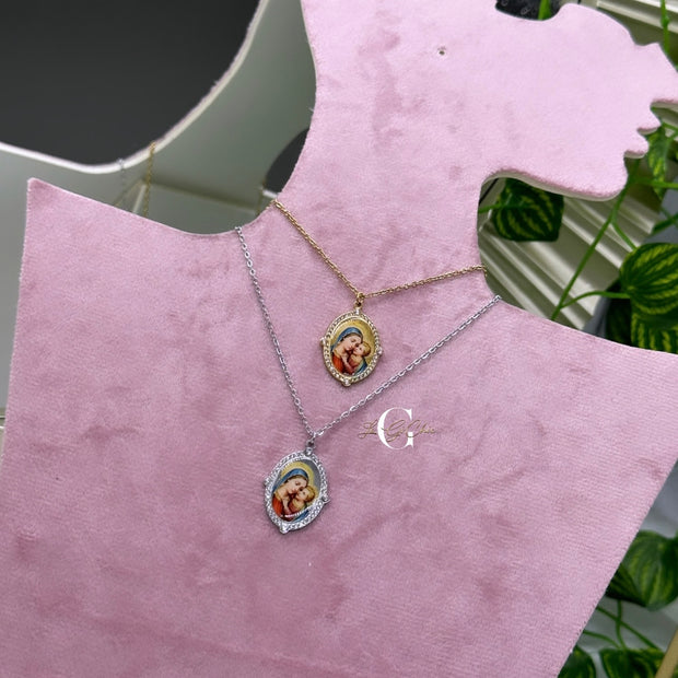 Collana “Madonnina e Gesù bambino”